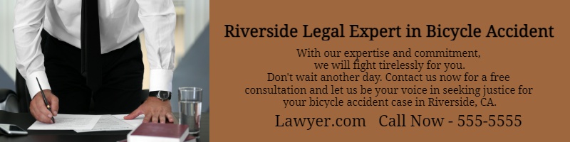 Riverside Bicycle Accident Attorneys